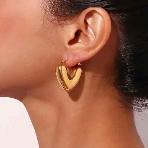 Elegant Heart Hoops